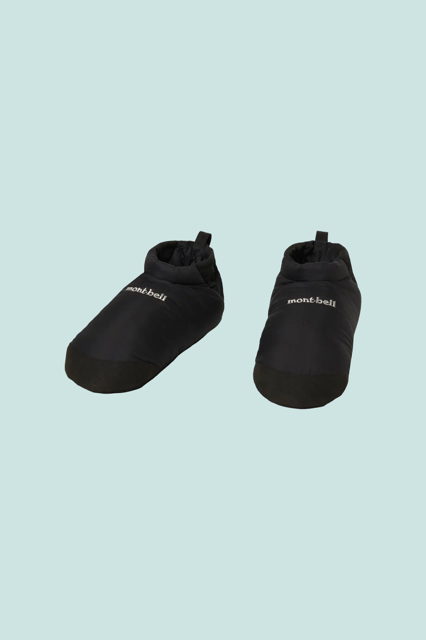 Montbell Down Camp Booties - Black | Coffee Outdoors