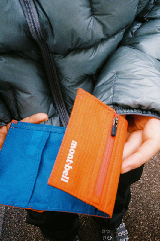 Montbell Trail Wallet - Orange Red | Coffee Outdoors