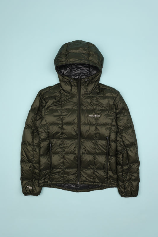 Montbell US Mens Superior 800 Down Parka - Dark Green | Coffee Outdoors