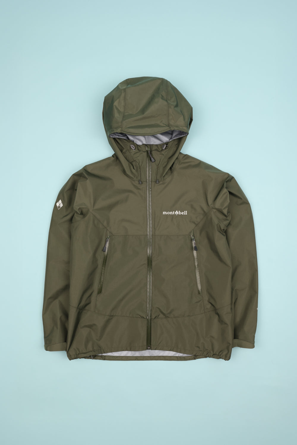 Montbell Womens Rain Trekker Jacket - Khaki | Coffee Outdoors