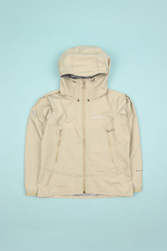 Montbell Womens Rain Trekker Jacket - Ivory
