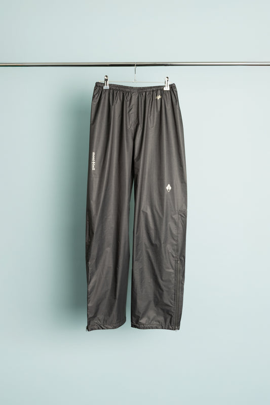 Montbell US Womens Super Dry-Tec U.L. Rain Pants - Dark Gray