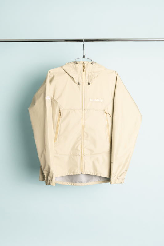 Montbell US Womens Rain Trekker Jacket - Ivory