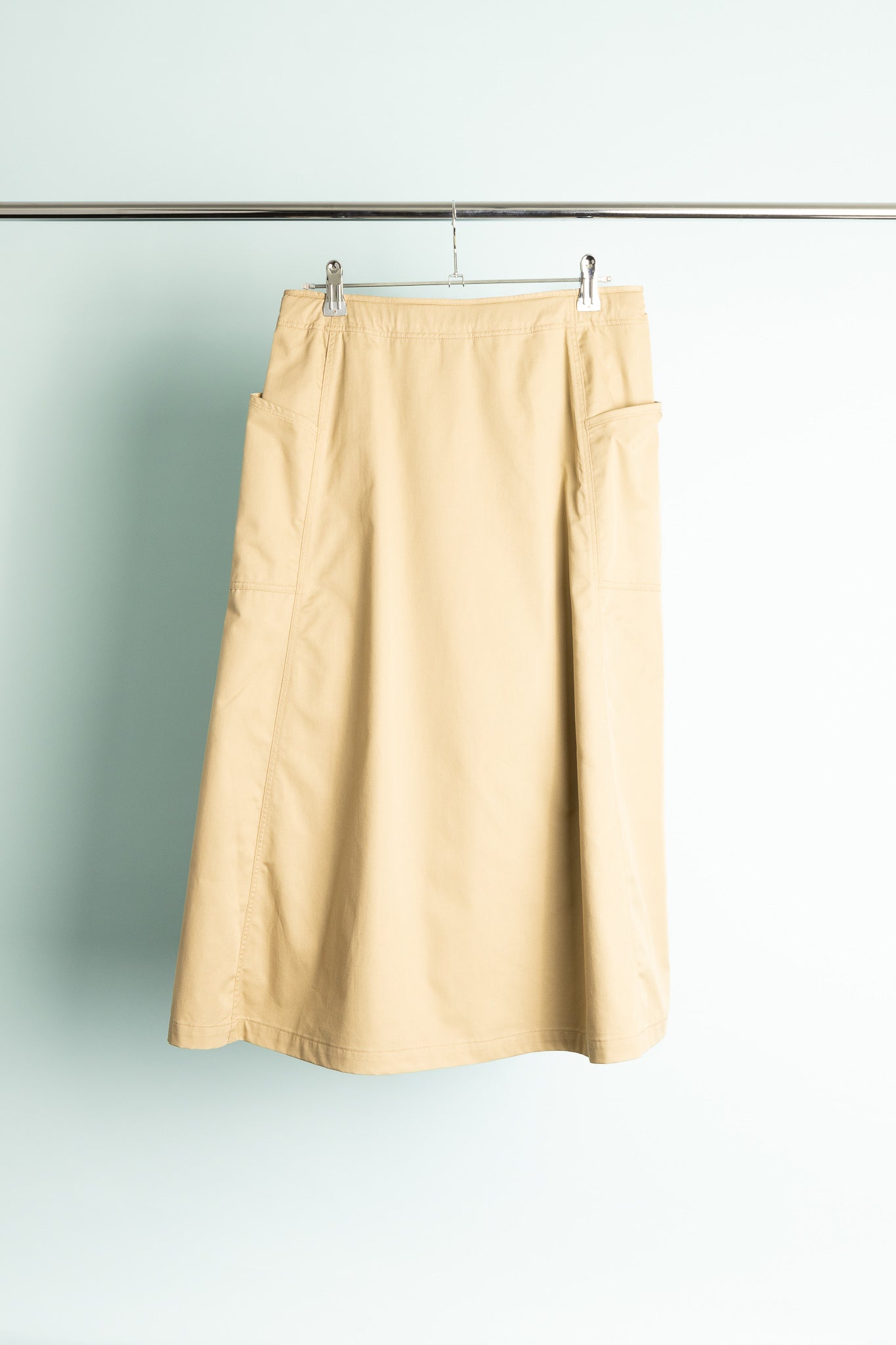 Montbell Womens Core Spun Long Skirt - Tan