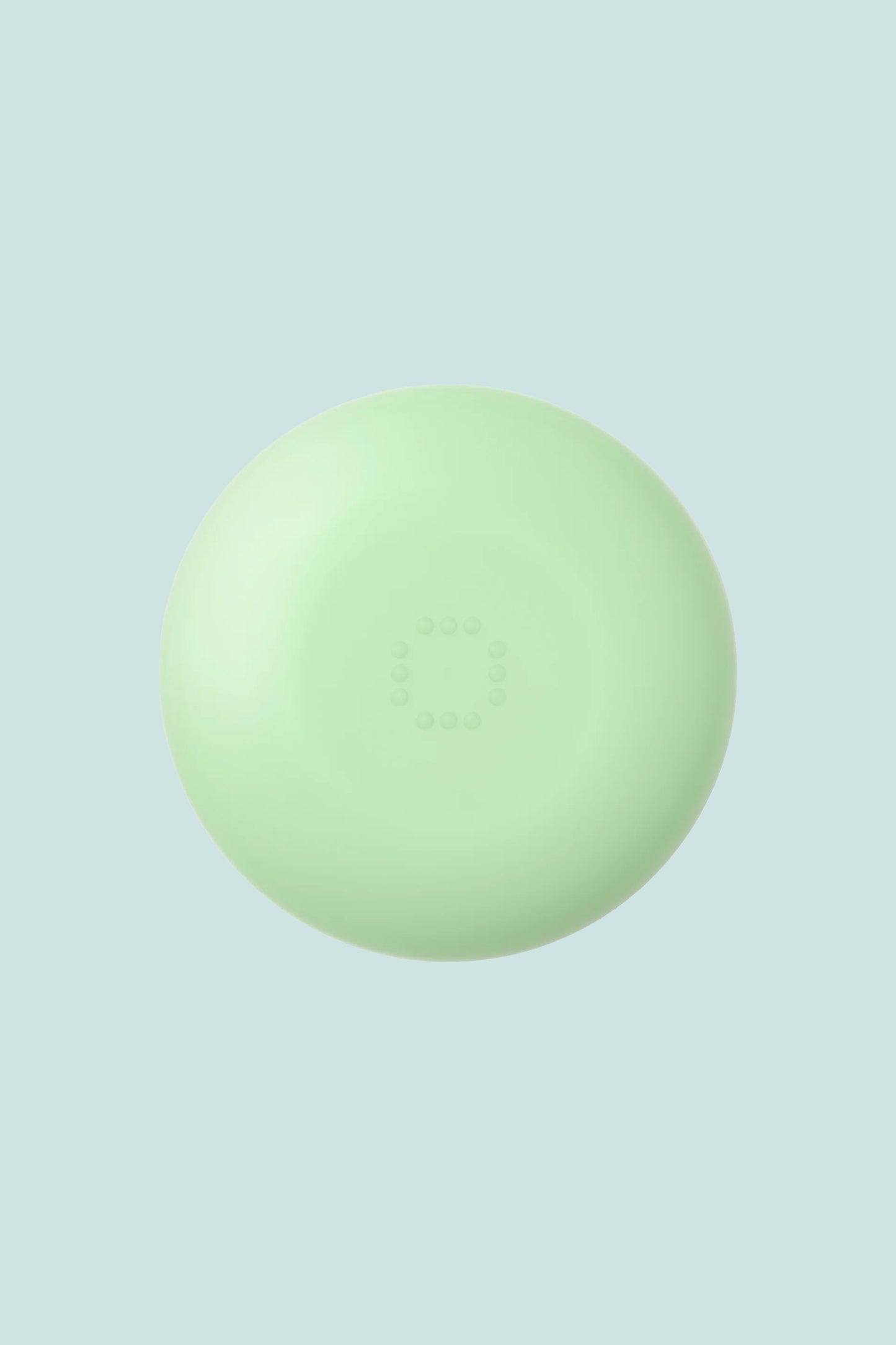 OEM Soothing Cream - Hinoki Menthol in a light green container with a smooth surface.