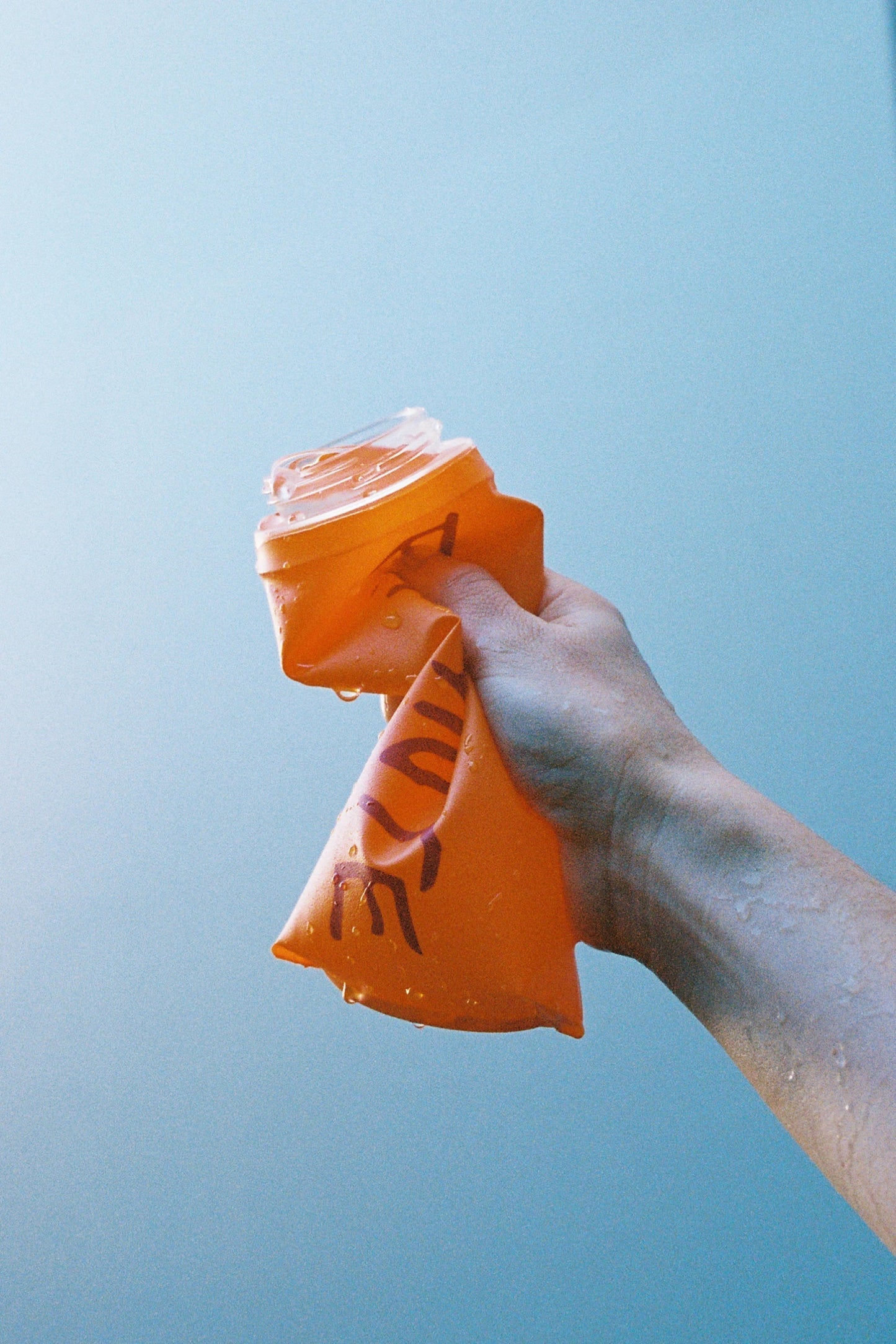 Pa'lante Floppy Water Bottle - Orange | Coffee Outdoors