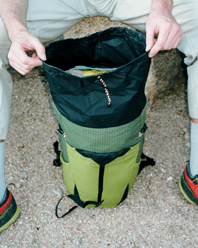 Pa'lante Joey w/ Pad + Sleeve - Pine Gridstop/Black Mesh | Coffee Outdoors