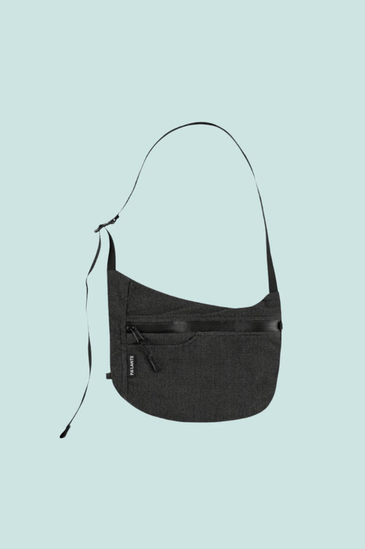 Pa'lante Sidebag - Black Grid Mesh | Coffee Outdoors