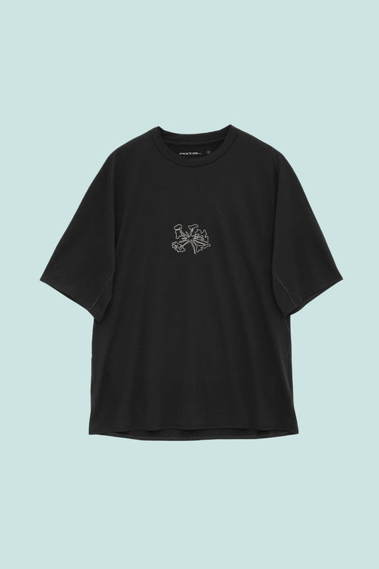 Portal Lateral Peak Tee - Black Beauty