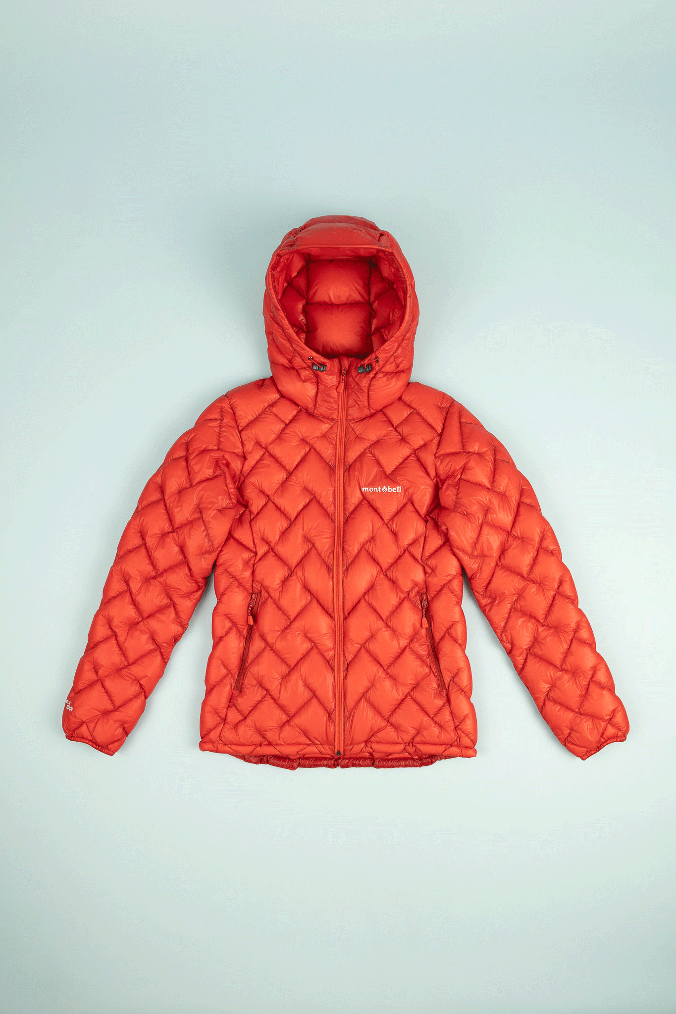 Montbell US Womens Plasma 1000 Alpine Down Parka - Red Brick