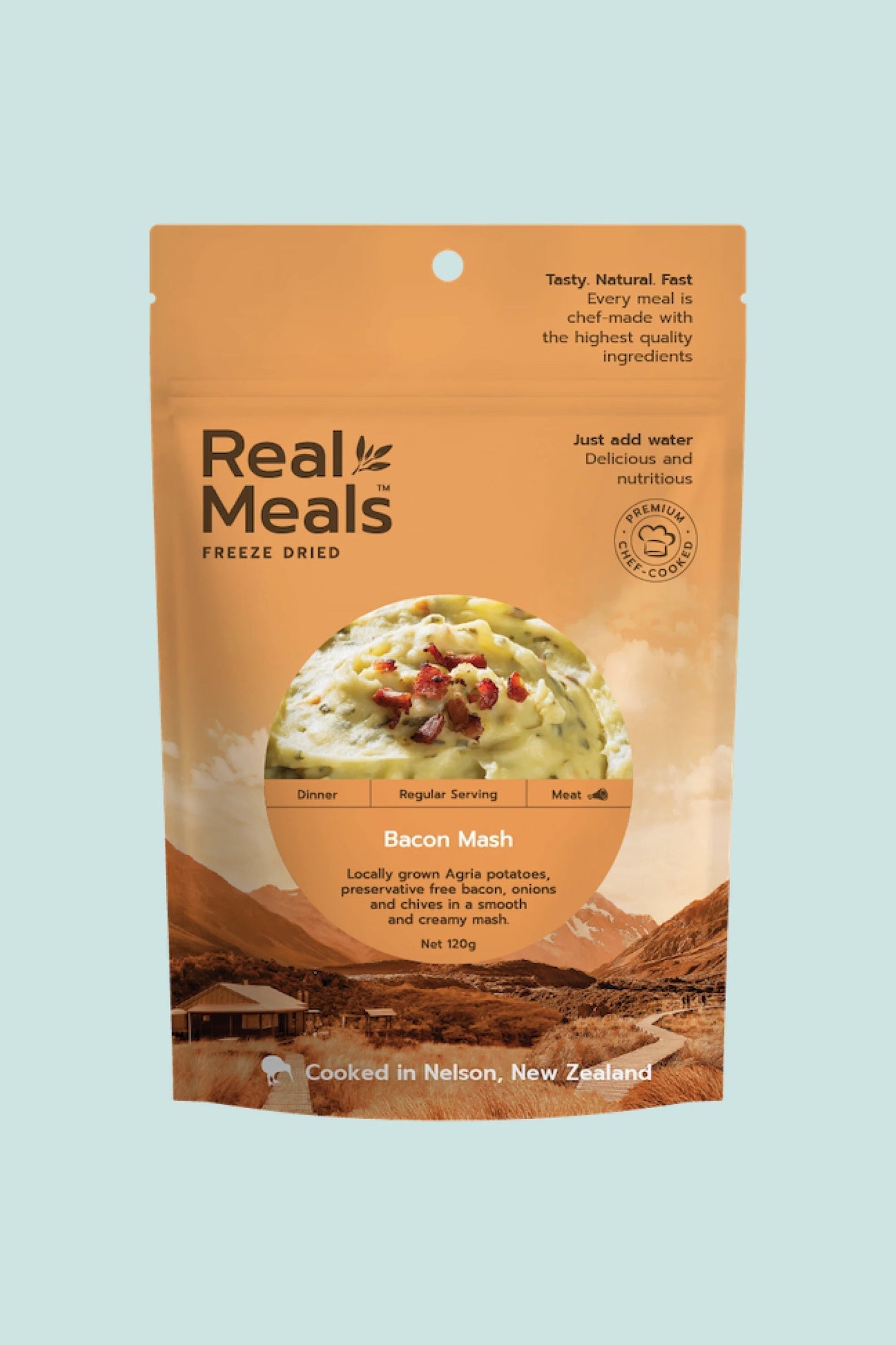Real Meals Bacon Mash | Coffee Outdoors