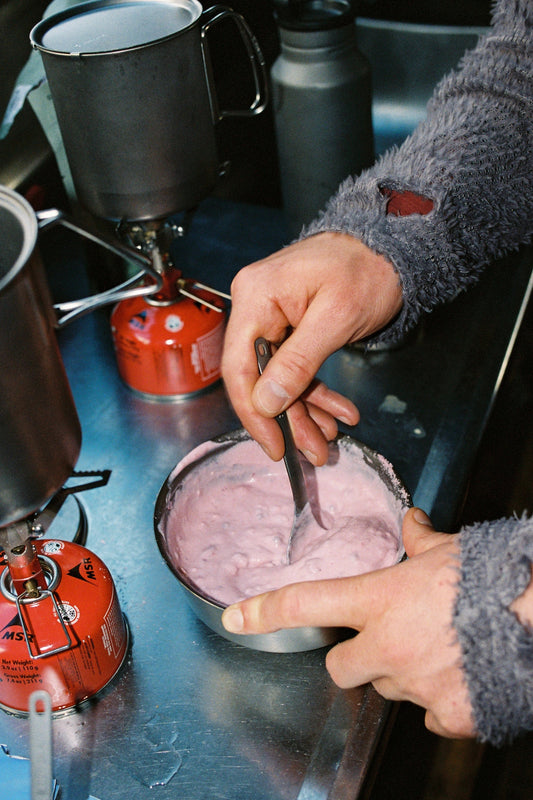 Real Meals Boysenberry Yoghurt | Coffee Outdoors