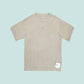 Satisfy AuraLite™ Pleated T-Shirt - Mineral Dune