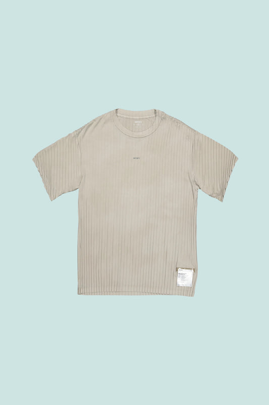 Satisfy AuraLite™ Pleated T-Shirt - Mineral Dune