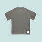 Satisfy AuraLite™ Pleated T-Shirt - Mineral Graphite