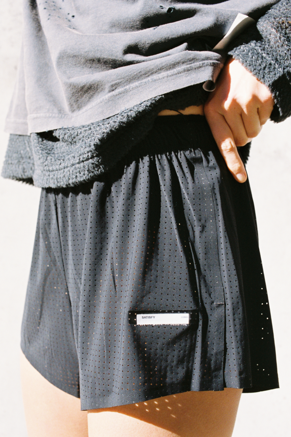 Satisfy Womens Space-O™ 2.5" Shorts - Black