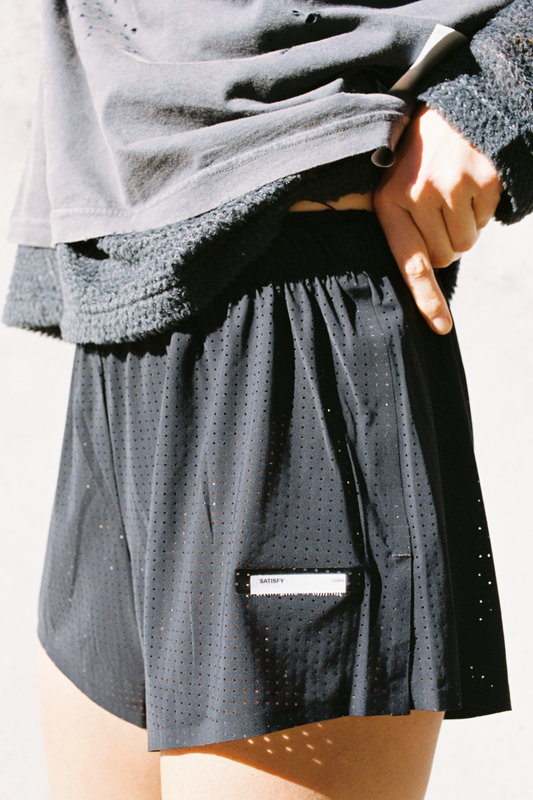Satisfy Womens Space-O™ 2.5" Shorts - Black
