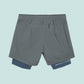 Satisfy TechSilk™ Cordura® 8" Shorts - Stone