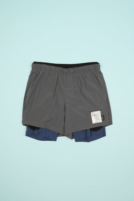 Satisfy TechSilk™ Cordura® 8" Shorts - Stone | Coffee Outdoors