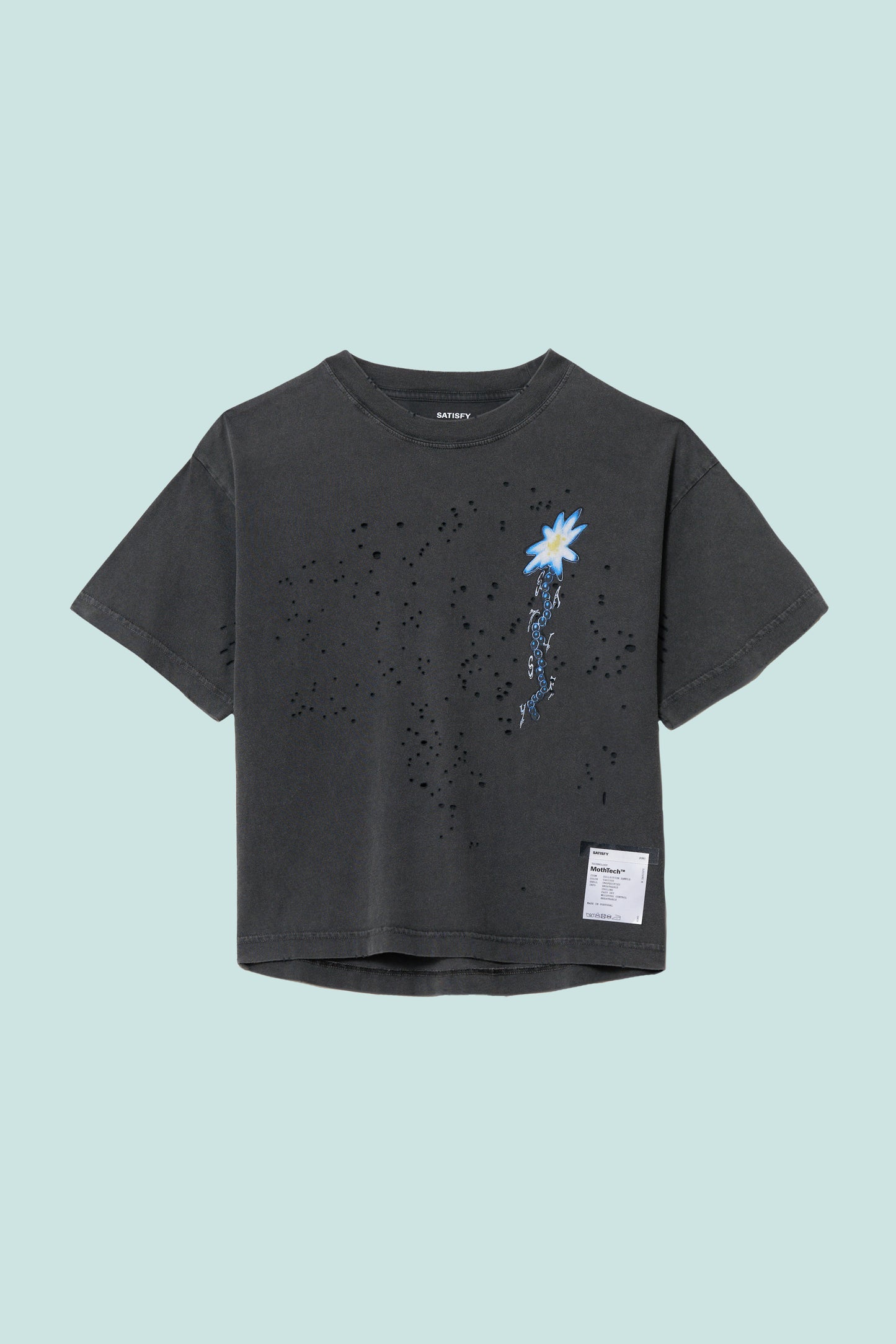 Satisfy Womens MothTech™ T-Shirt - Aged Black Trail Master