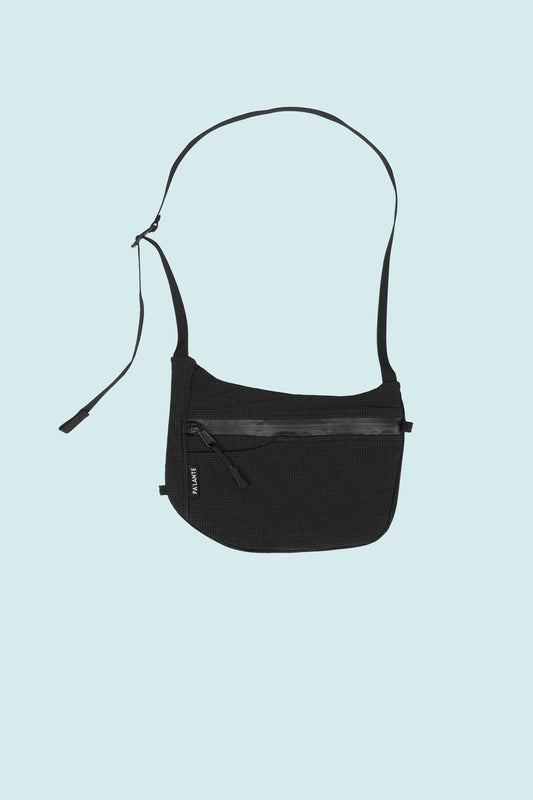 Sidebag - Black Grid Mesh