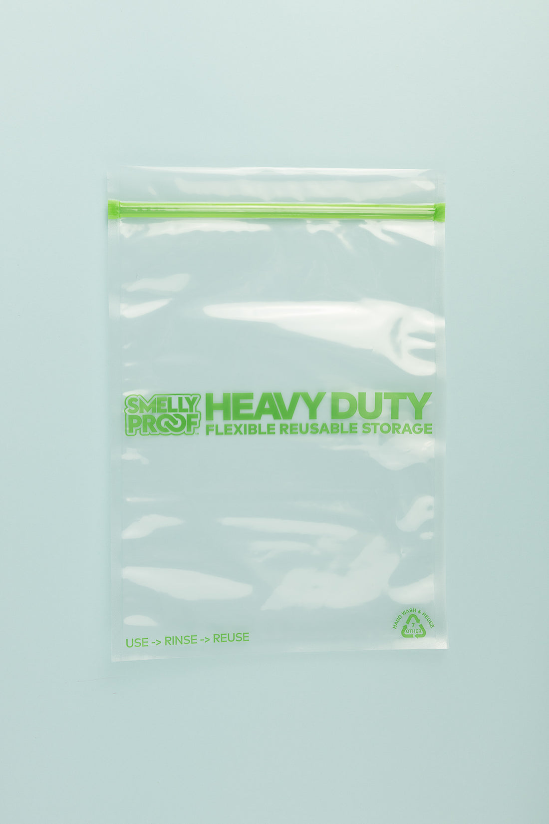 Smelly Proof Reusable Bag Flat, Heavy Duty Extra Large, view 2.