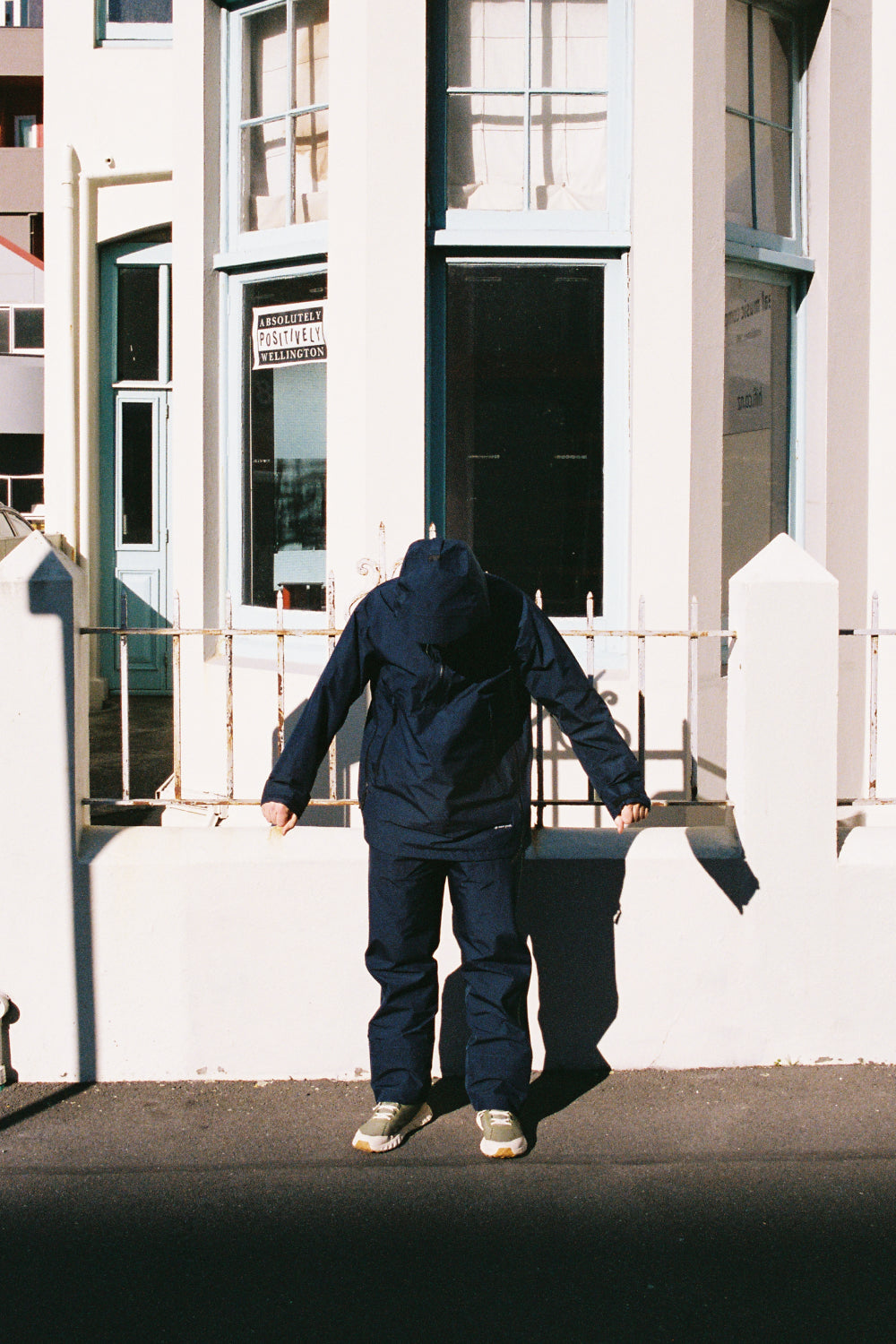 Snow Peak GORE-TEX Rain Pant - Navy | Coffee Outdoors