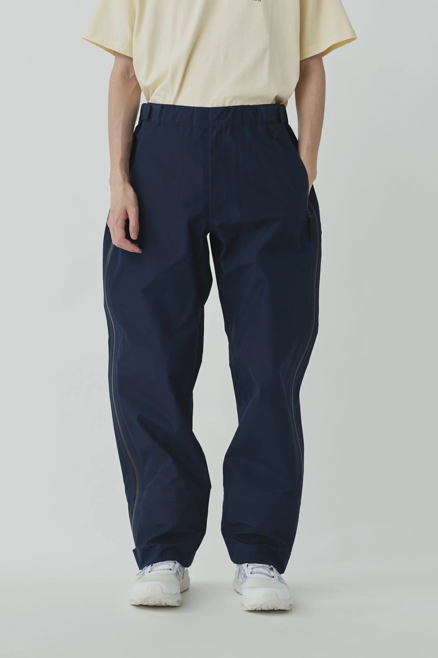 Snow Peak GORE-TEX Rain Pant - Navy | Coffee Outdoors