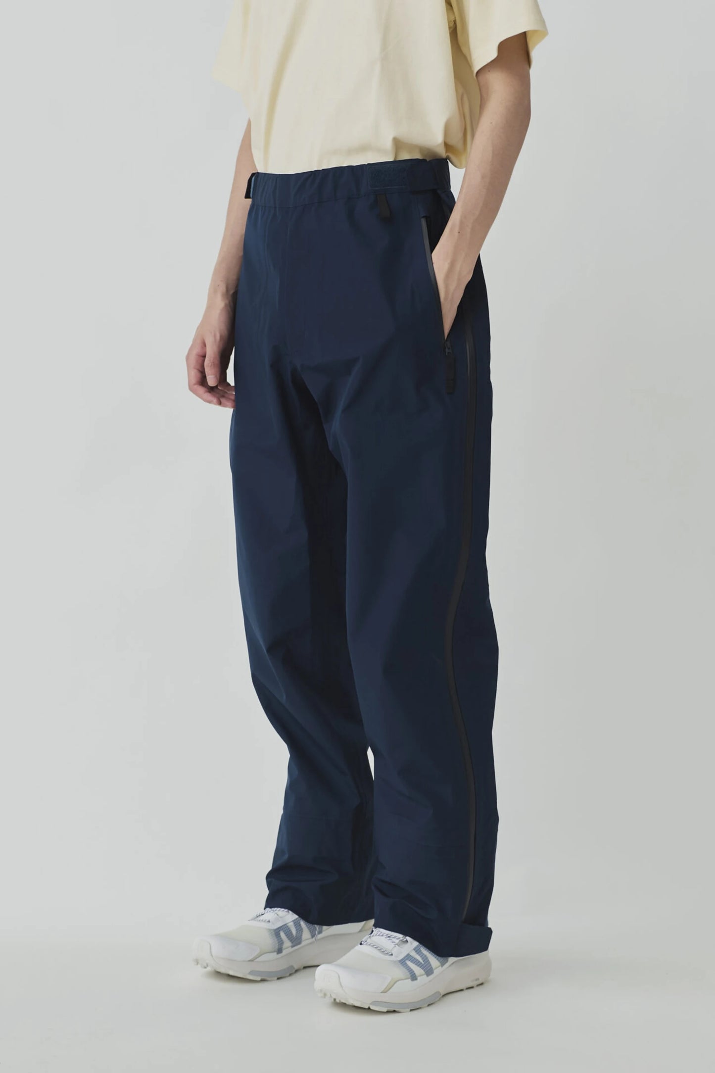 Snow Peak GORE-TEX Rain Pant - Navy | Coffee Outdoors