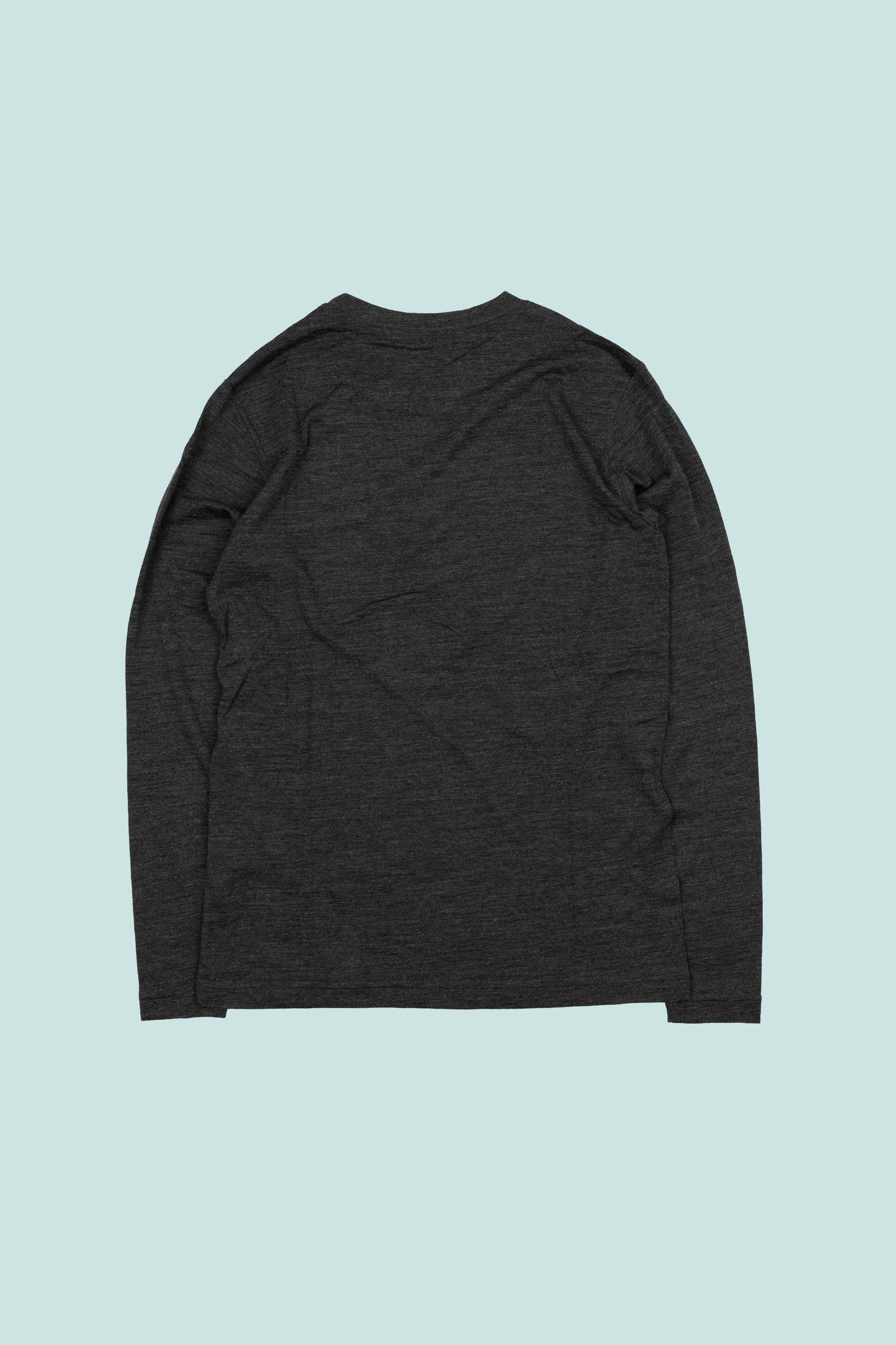Snow Peak Merino Wool Long Sleeve T-Shirt - Grey