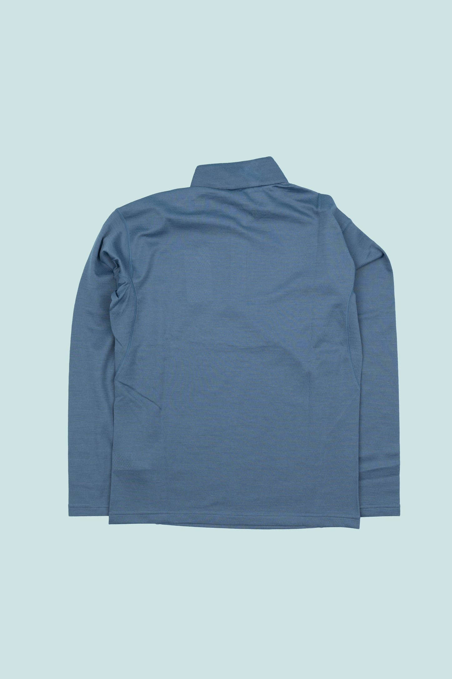 Snow Peak Pe/Wo Half Zip T-Shirt - Blue