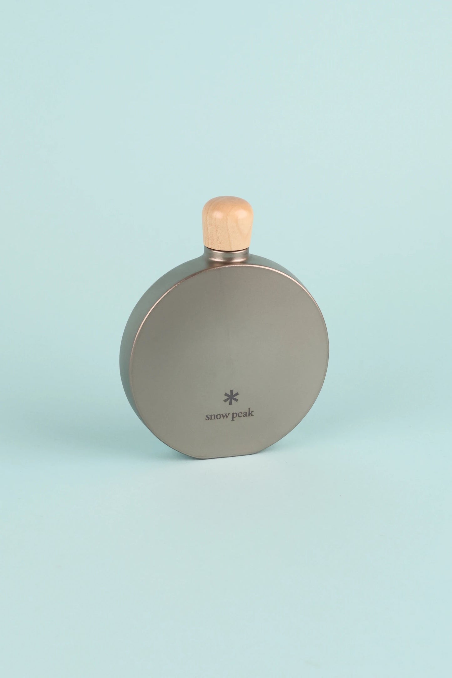 Snow Peak Round Titanium Flask | Coffee Outdoors