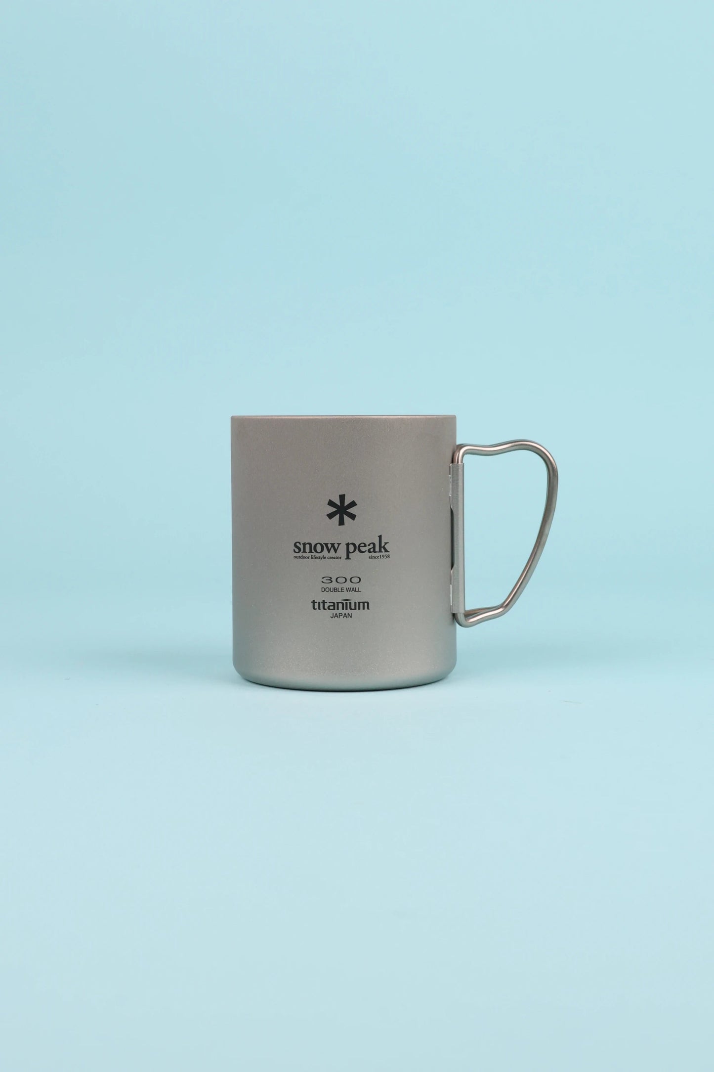 Snow Peak Titanium Double Wall Cup 300 | Coffee Outdoors