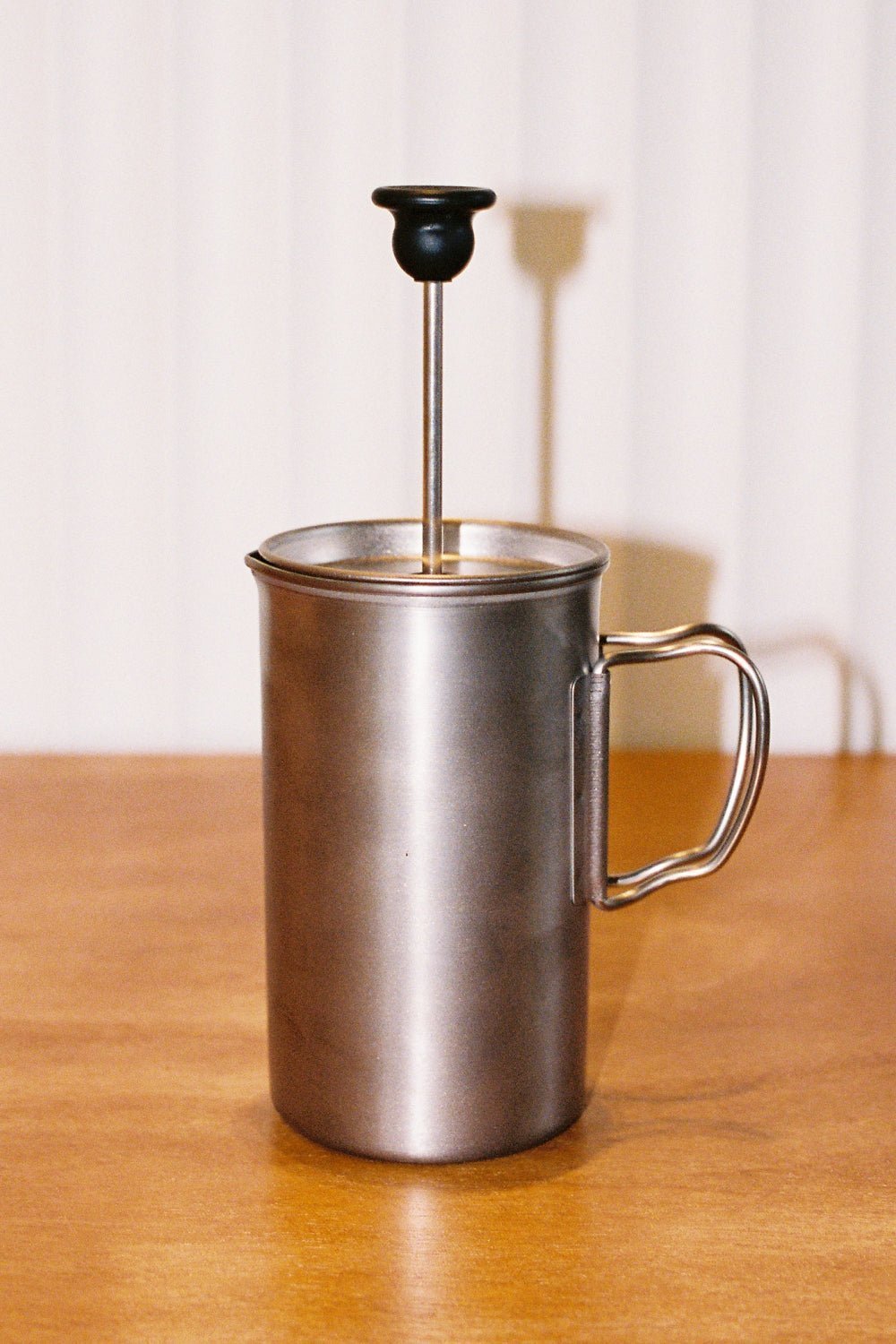Snow Peak Titanium French Press | Coffee Outdoors