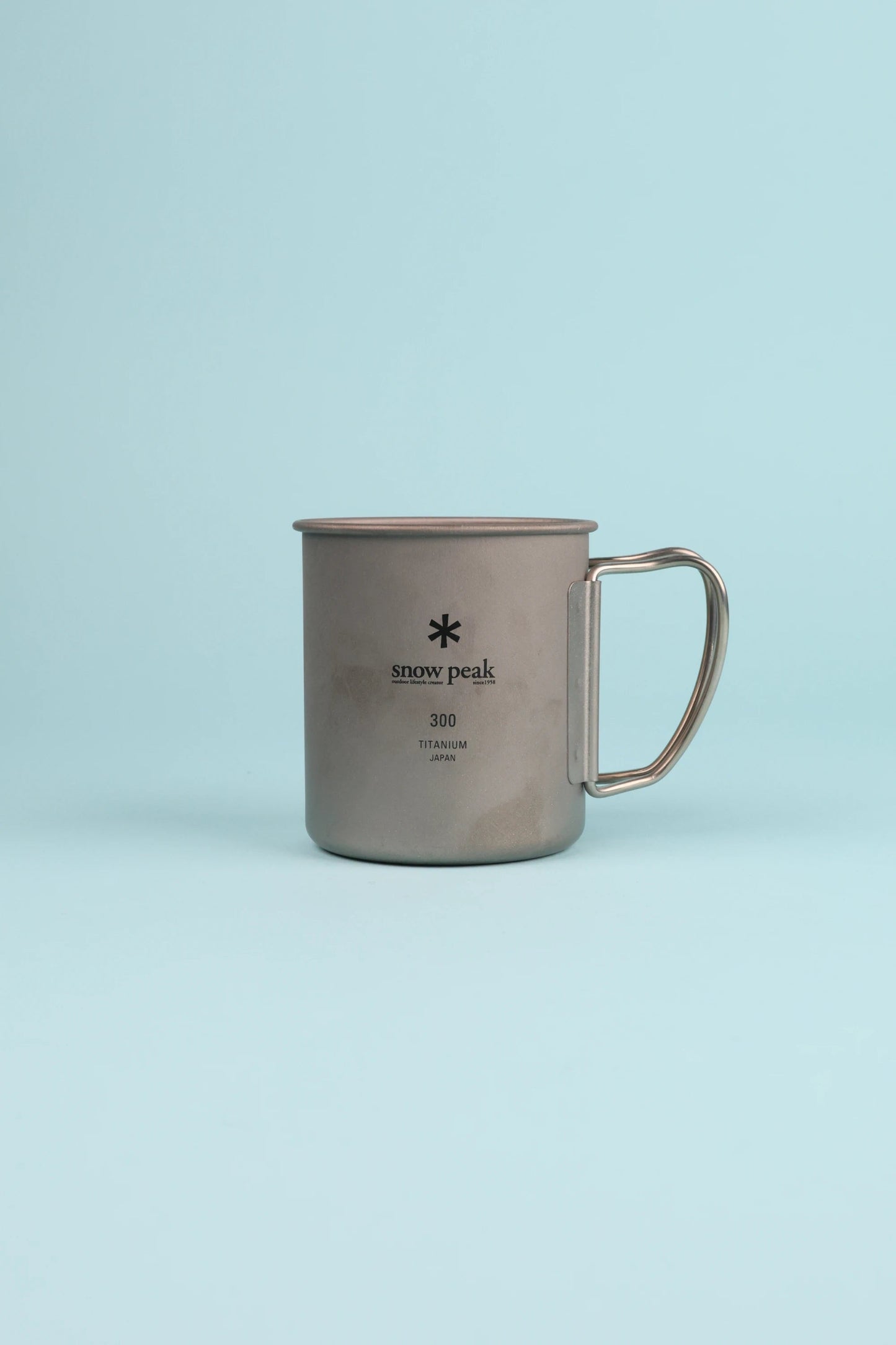 Snow Peak Titanium Single Wall Cup 300 | Coffee Outdoors