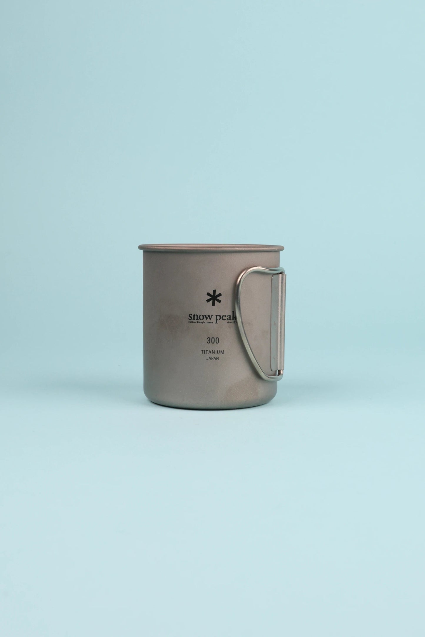 Snow Peak Titanium Single Wall Cup 300 | Coffee Outdoors