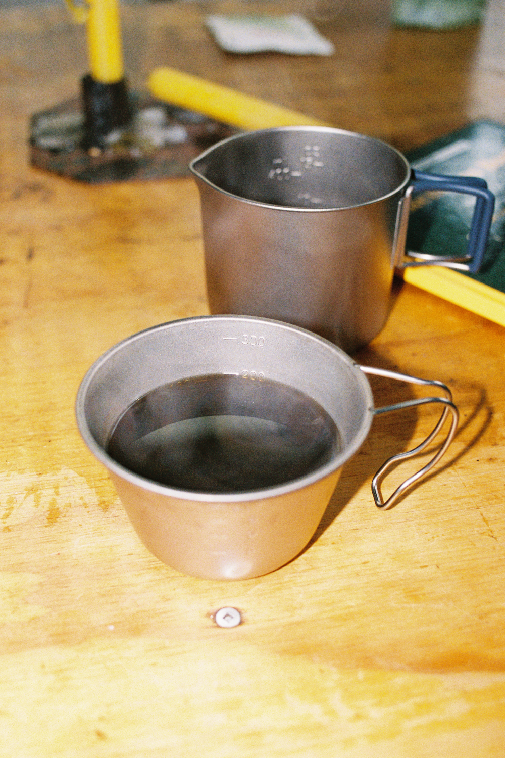 Snow Peak Deep Titanium Backpacker's Cup with Lid