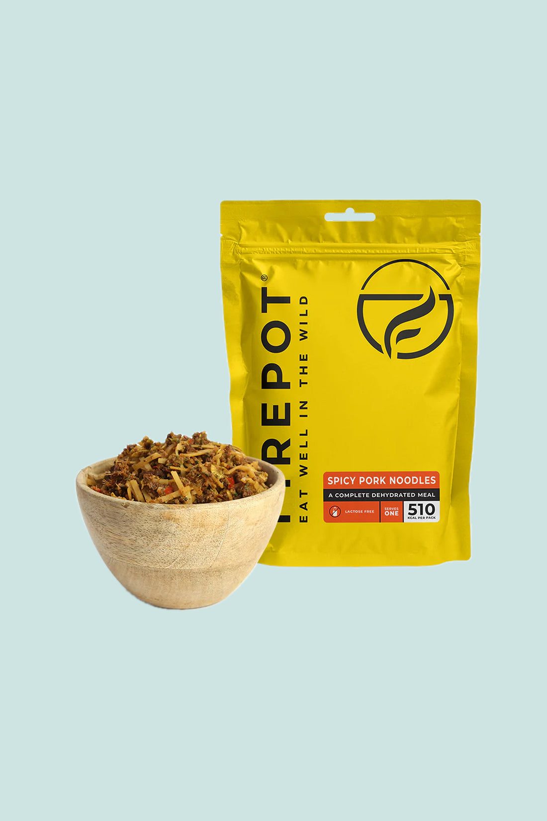 Firepot Spicy Pork Noodles, Regular Serving, view 2.