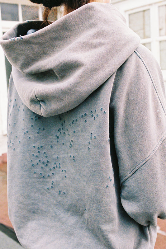 MothTech™ Hoodie - Faded Black