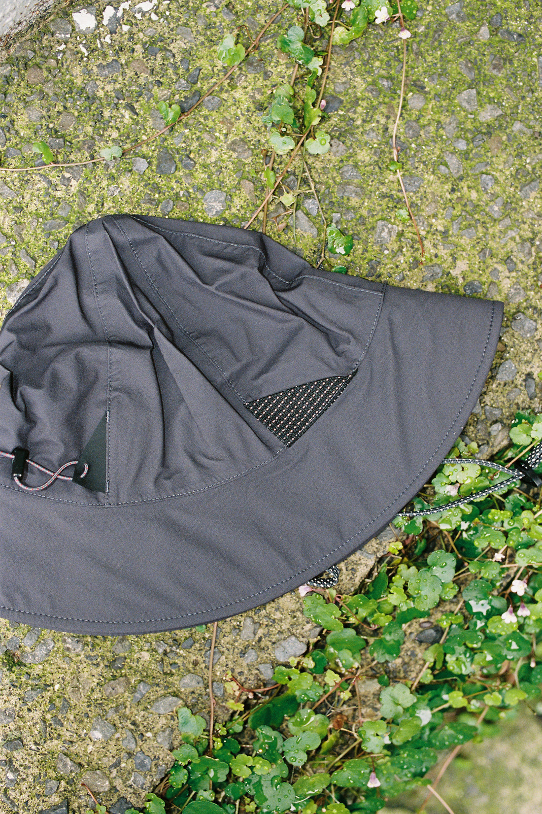 Klattermusen Mordoll Waterproof Bucket Hat in Raven, view 1.