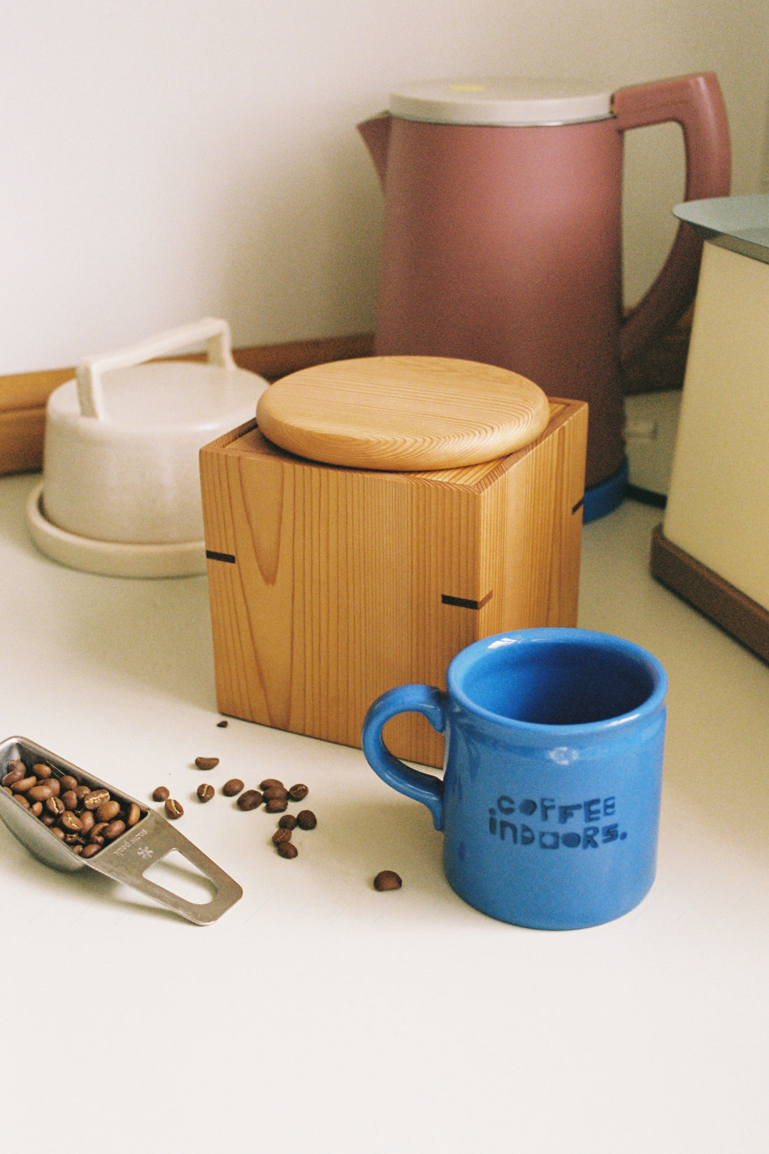 Coffee Outdoors x Taus Diner Cup in Blue, view 1.