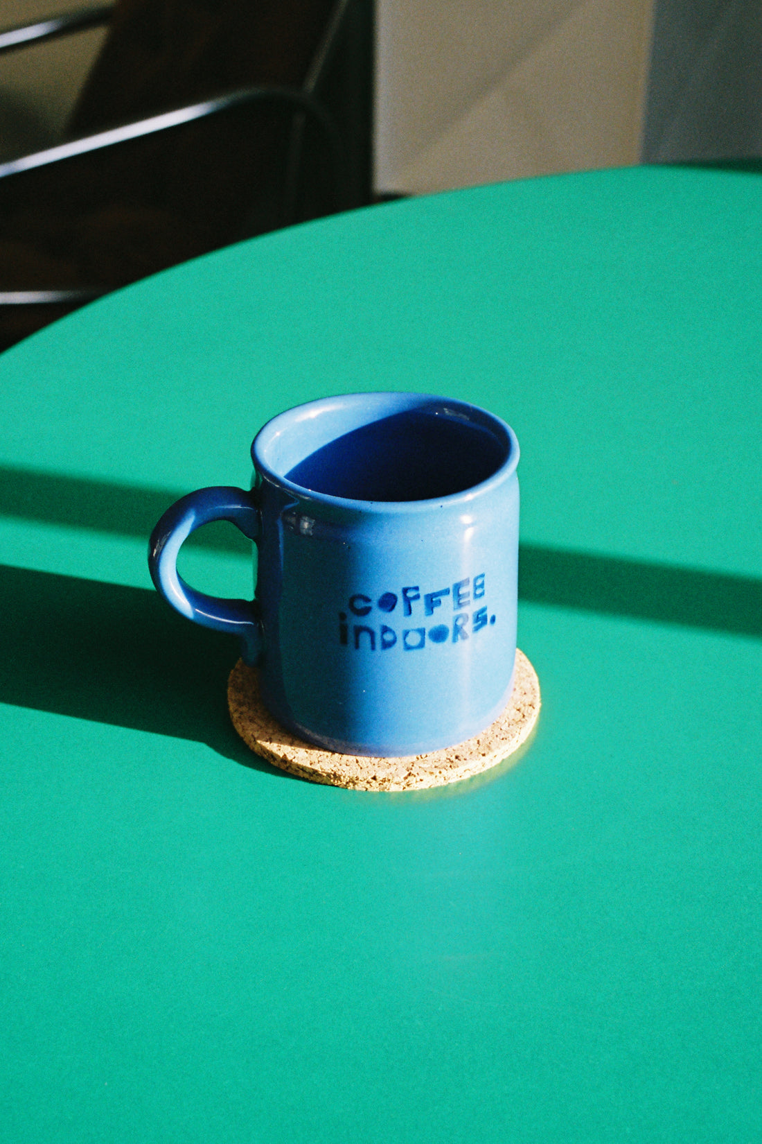 Coffee Outdoors x Taus Diner Cup in Blue, view 2.