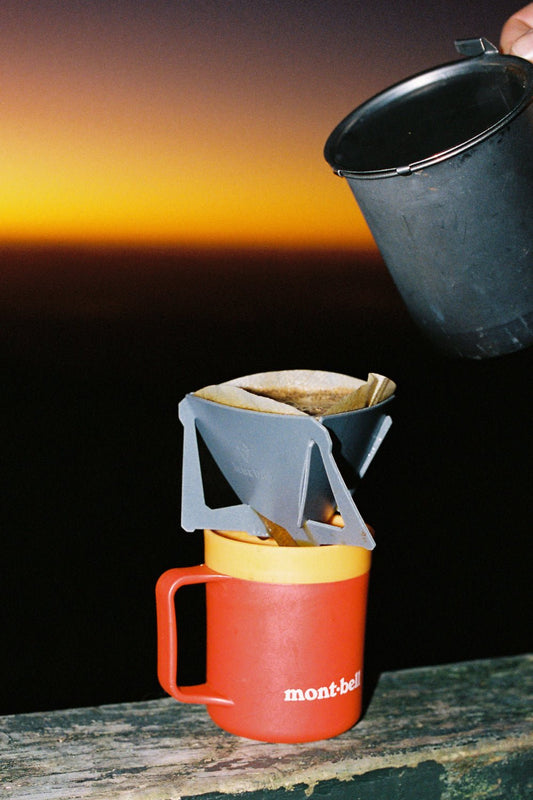 Montbell Thermo Mug 200  - Sunset Orange | Coffee Outdoors