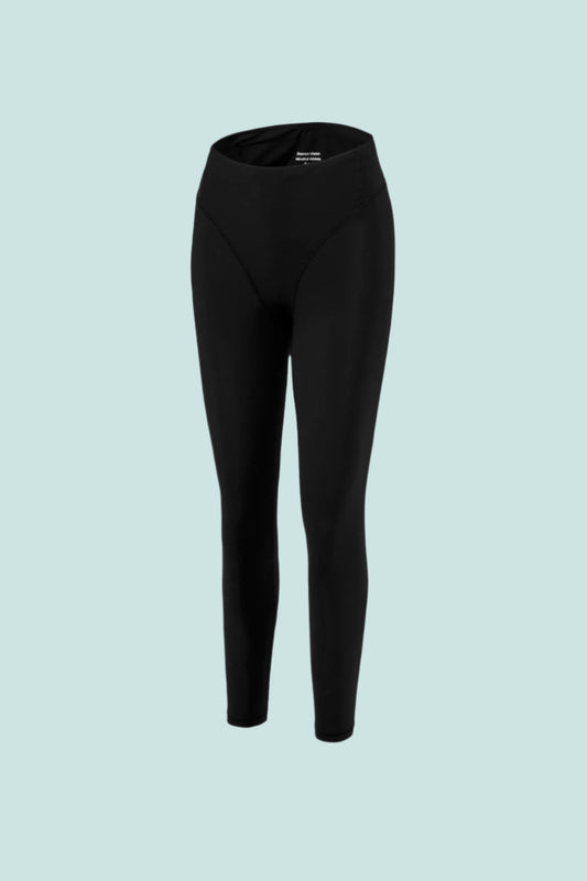 District Vision Womens Tara Long Tights - Black | Coffee Outdoors