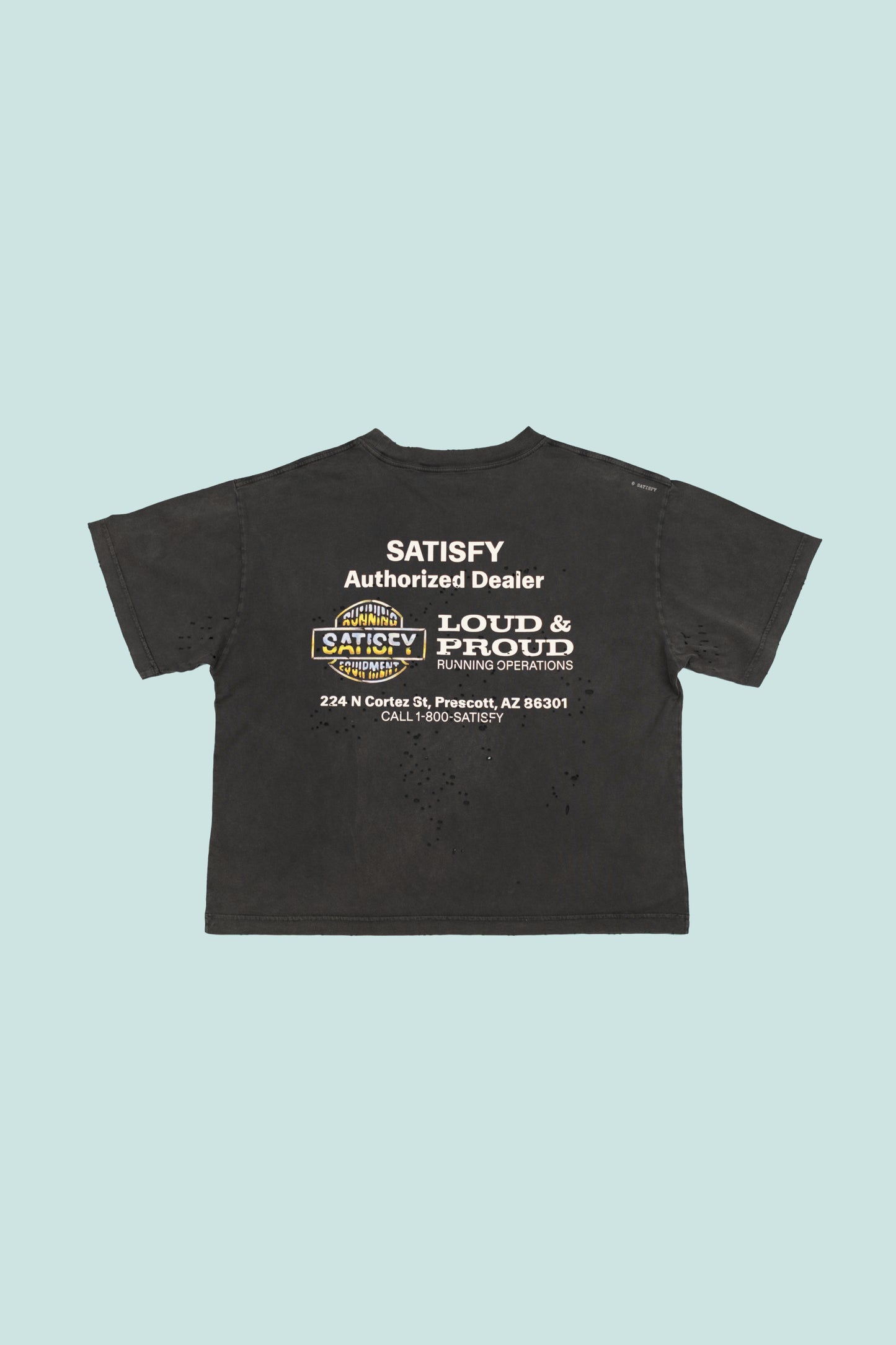Satisfy Womens MothTech™ T-Shirt - Aged Black