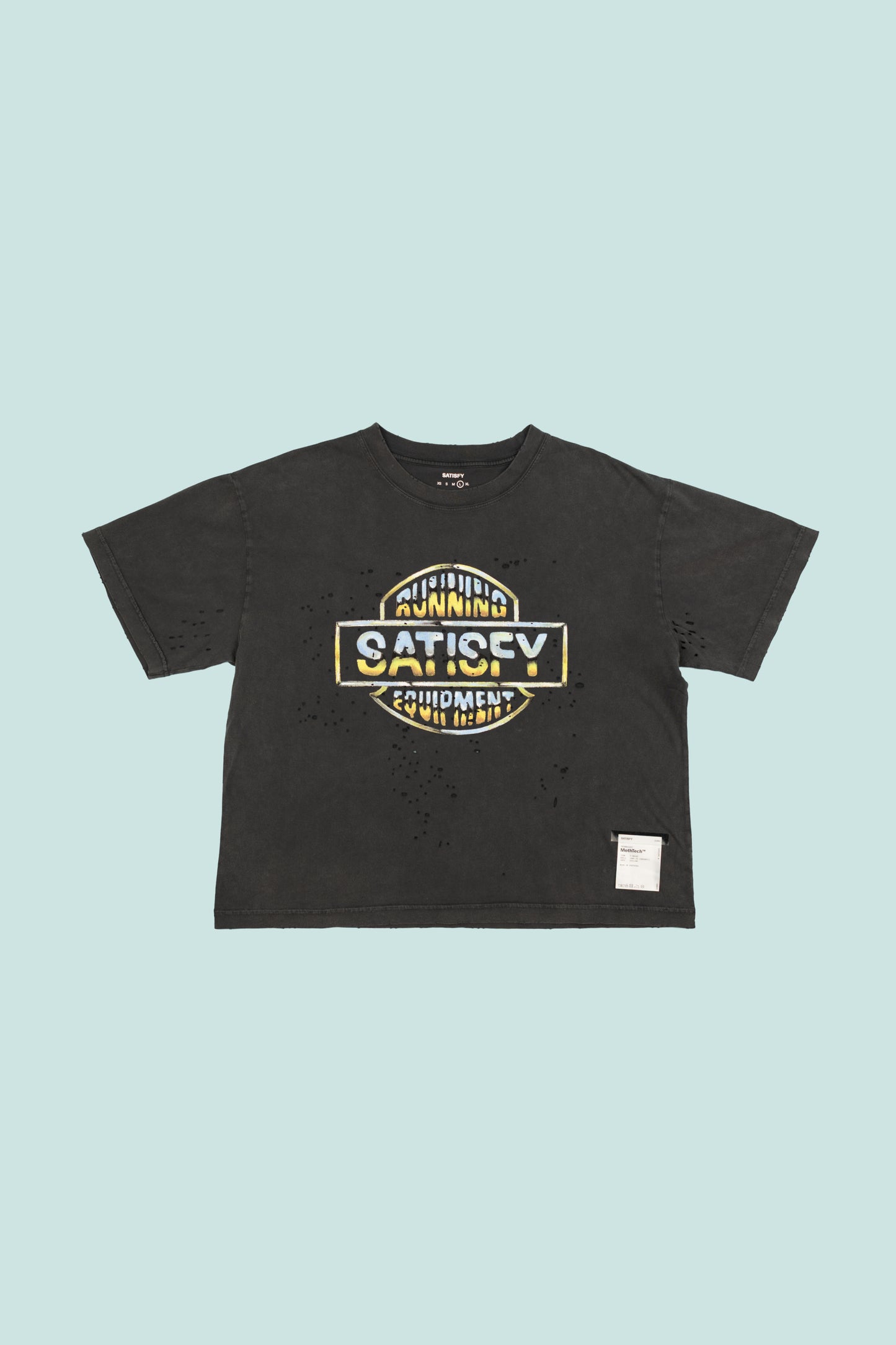 Satisfy Womens MothTech™ T-Shirt - Aged Black