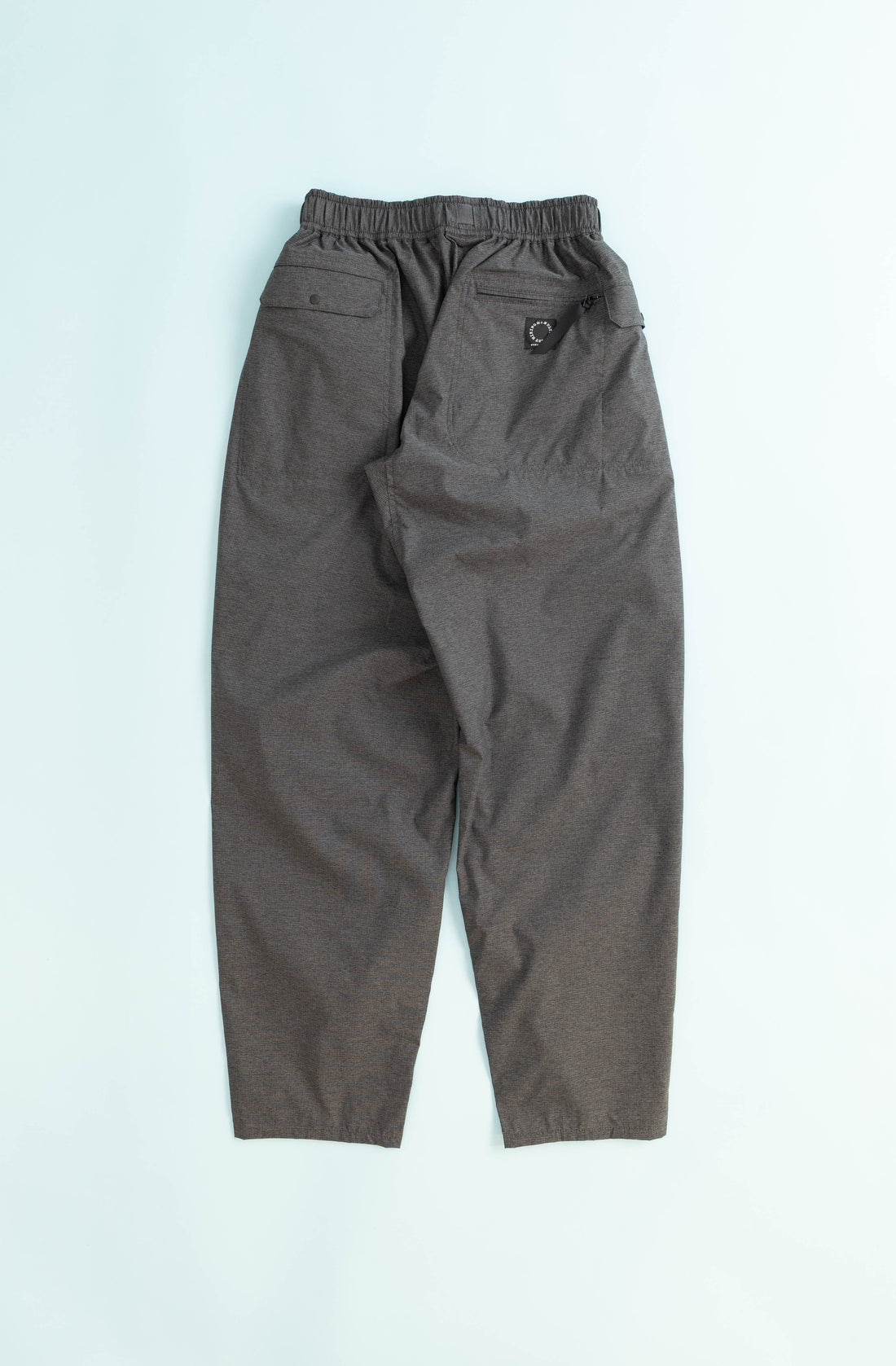 Light 5-Pocket Wide Pants - Dark Gray