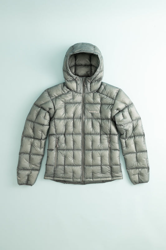 Montbell US Mens Plasma 1000 Alpine Down Parka - Light Gray