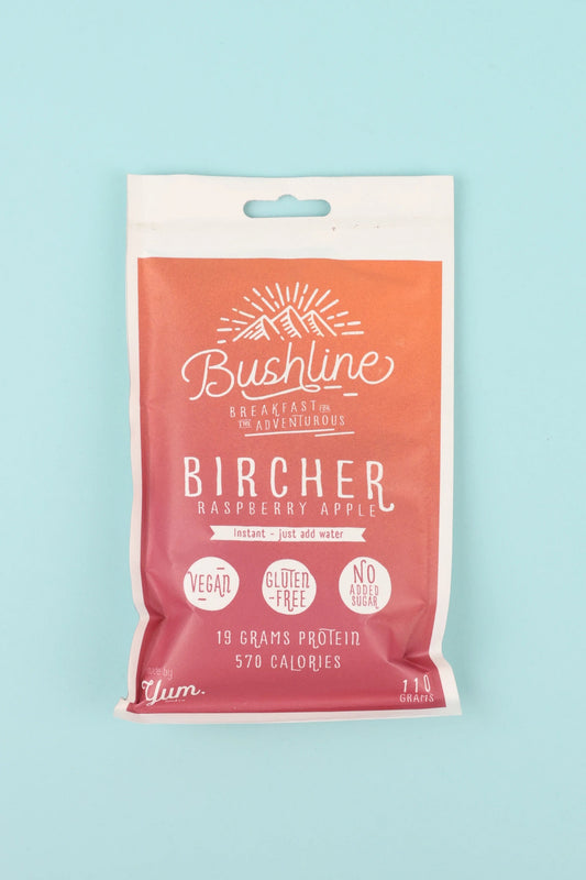 Bushline Raspberry Apple Bircher | Coffee Outdoors