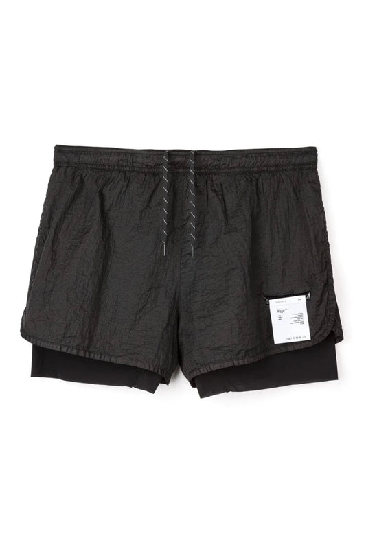 Satisfy Rippy™ 3" Trail Shorts - Black | Coffee Outdoors
